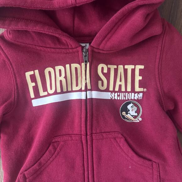 Champion FSU Florida State Zip Up Hoodie - Picture 2 of 5